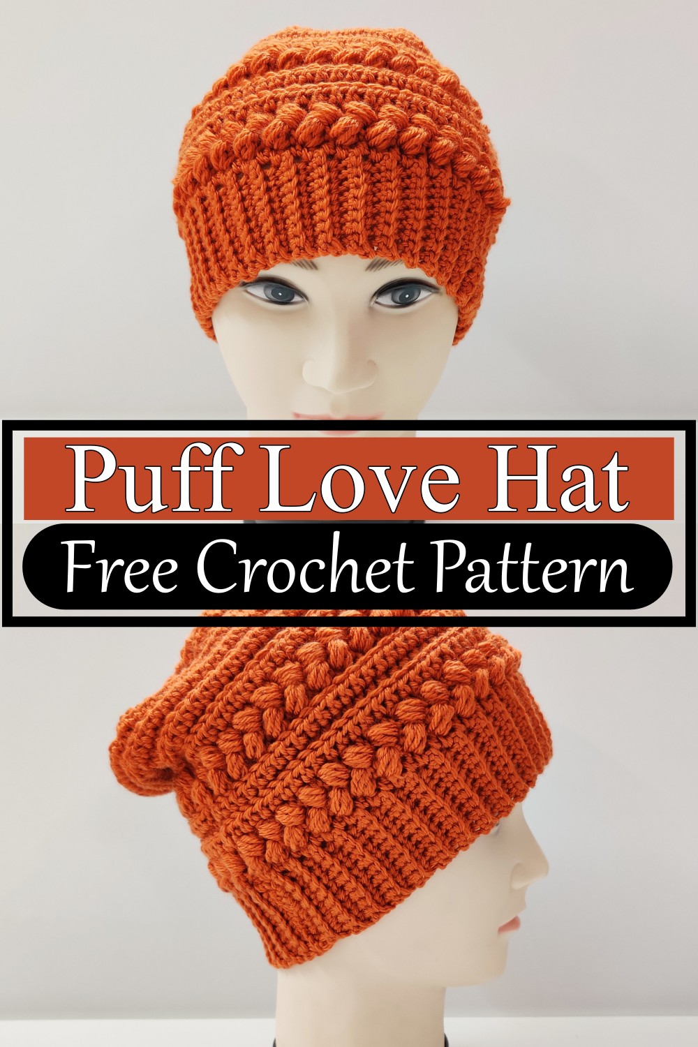 Bobble Stitch Crochet Hat Stitch With Stripes