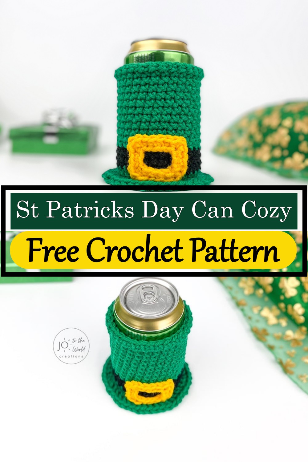 St Patricks Day Can Cozy