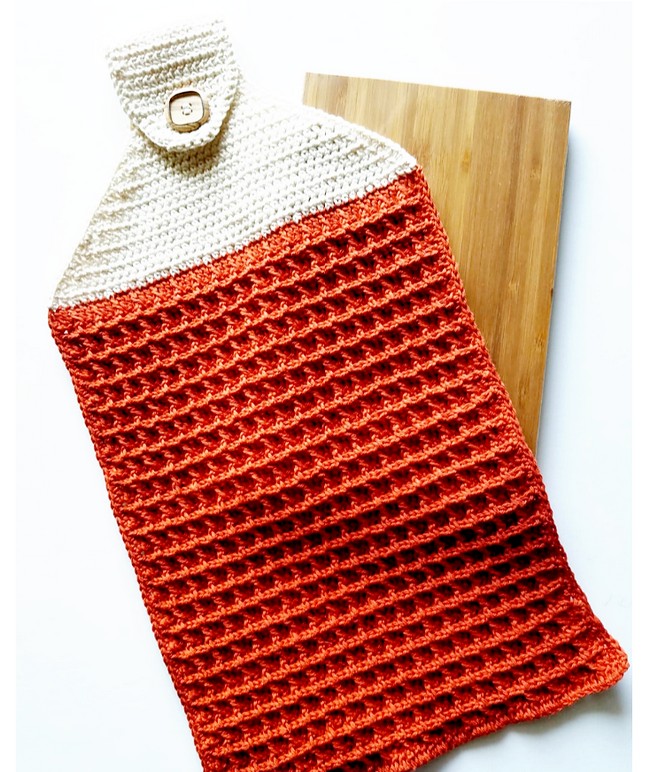 Waffle Stitch Towel