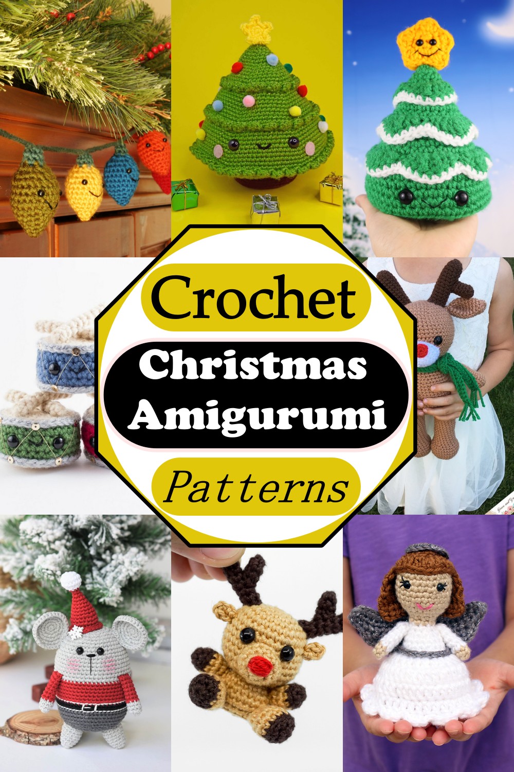 rochet Christmas Amigurumi patterns