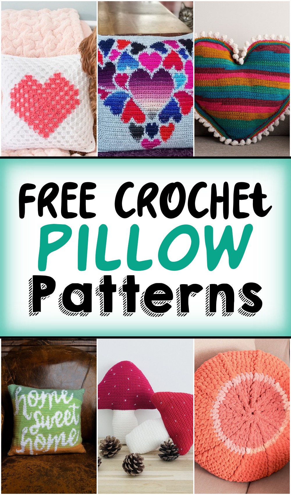 50 Free Crochet Pillow Patterns For Every Home Need