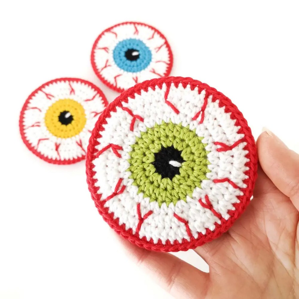 Free Crochet Eyeball Patterns In This Halloween