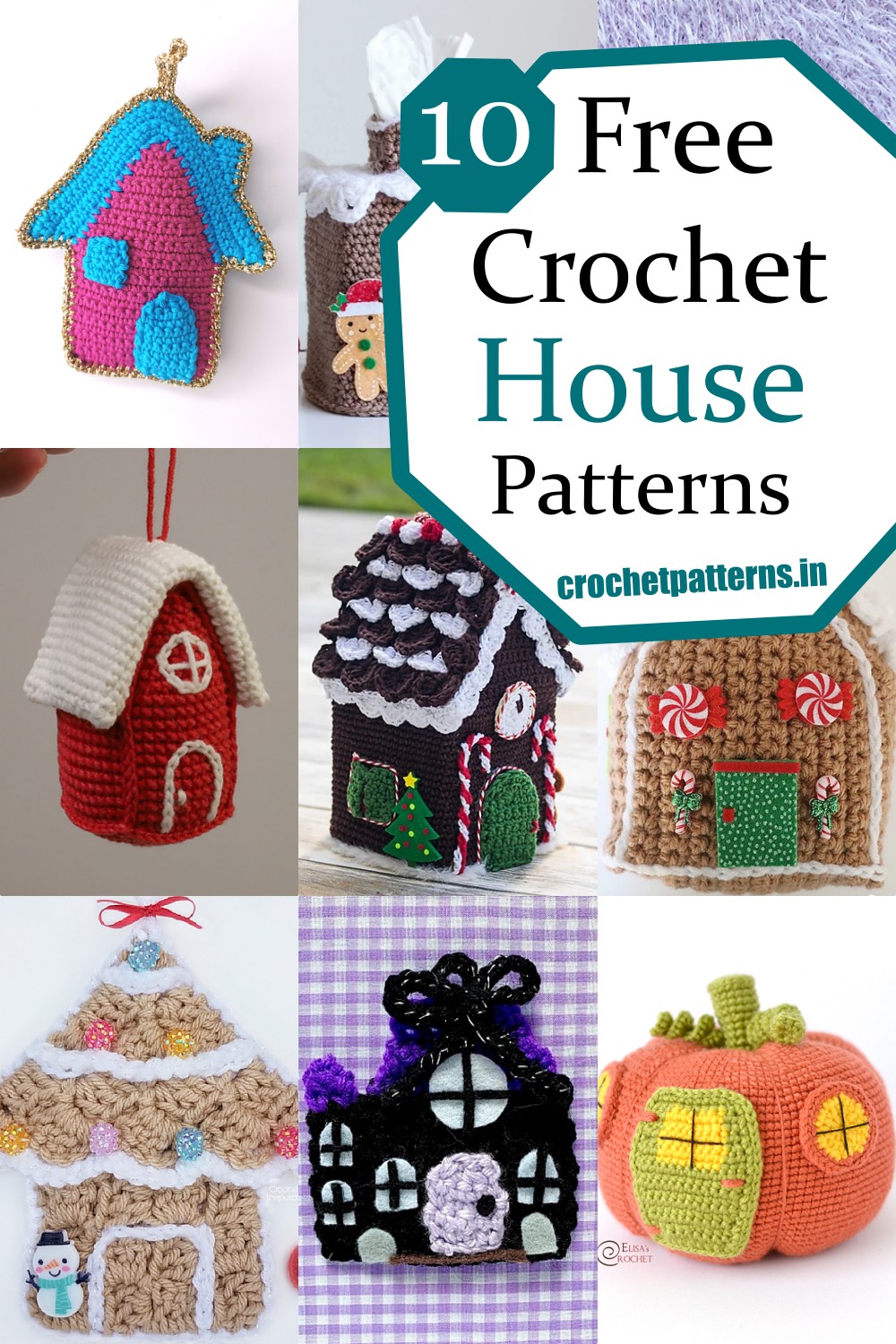 10 Crochet House Patterns