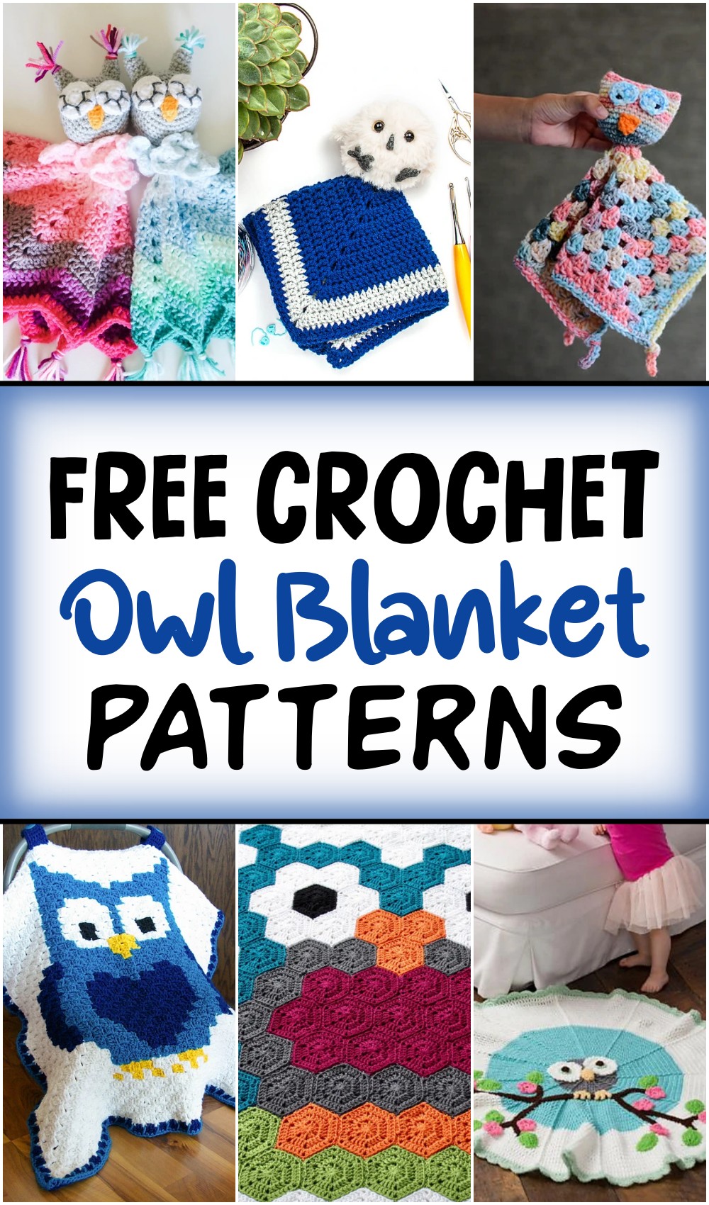 10 Crochet Owl Blanket Patterns For Beginners