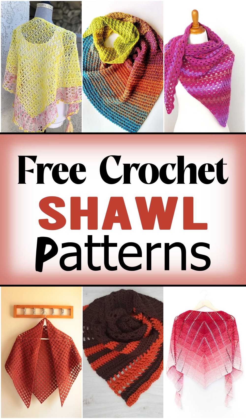 40 Free Crochet Shawl Patterns