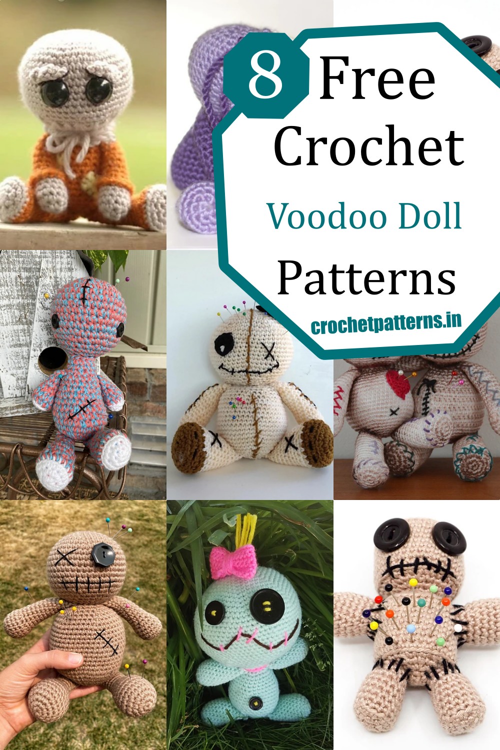 8 Crochet Voodoo Doll Patterns