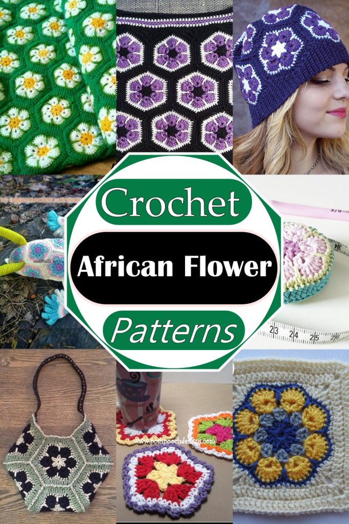 11 African Flower Crochet Patterns