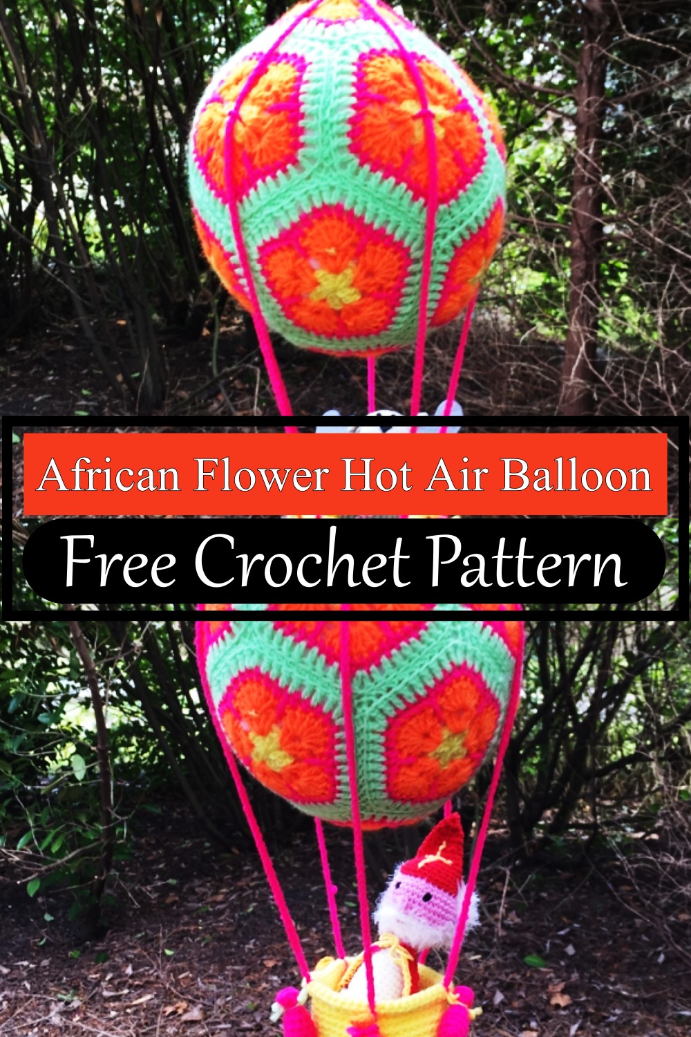 African Flower Hot Air Balloon