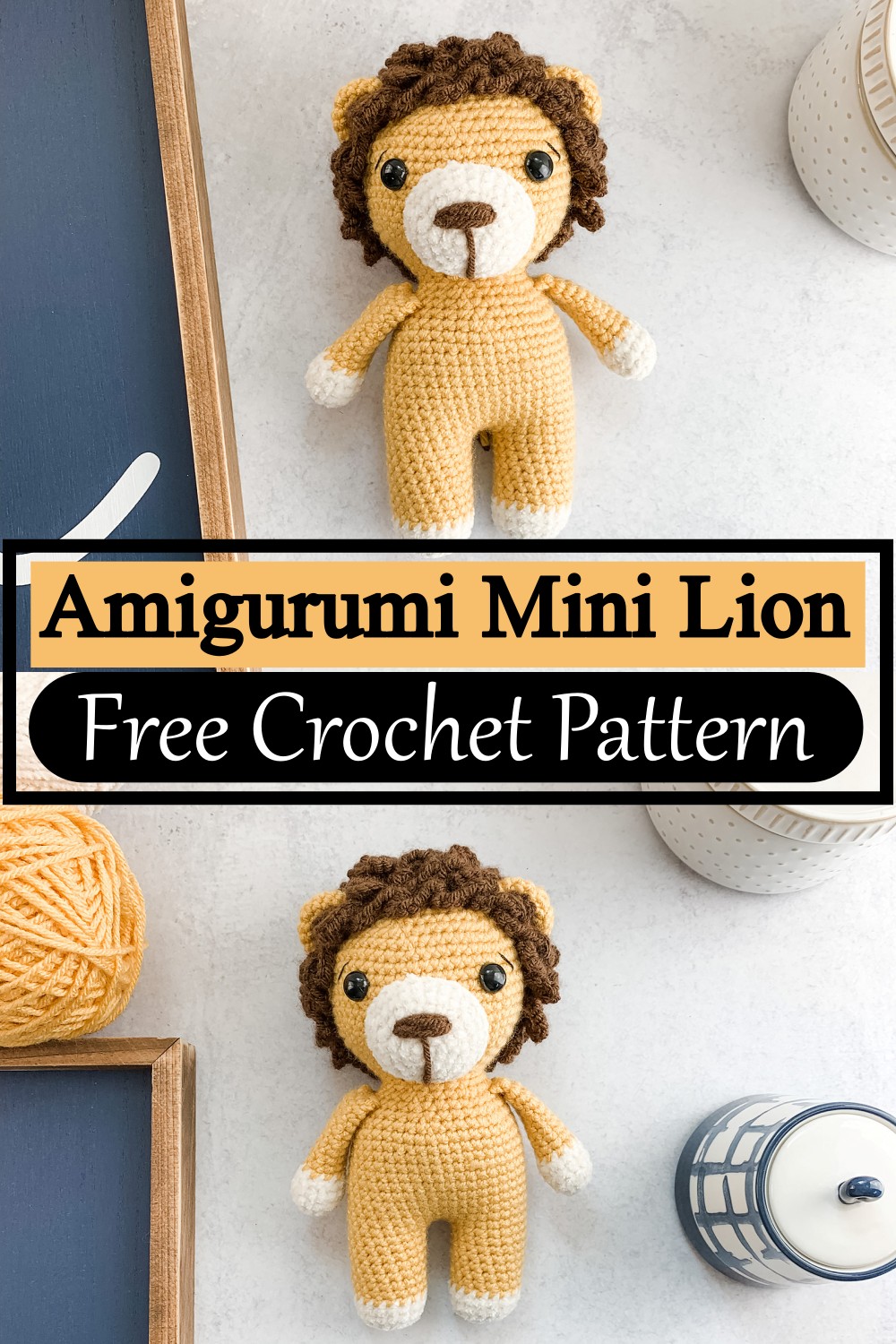 Amigurumi Mini Lion