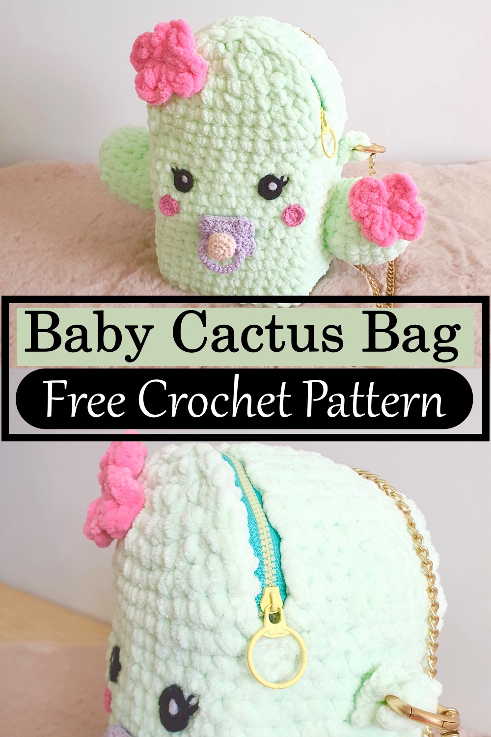 Baby Cactus Bag For Toddlers