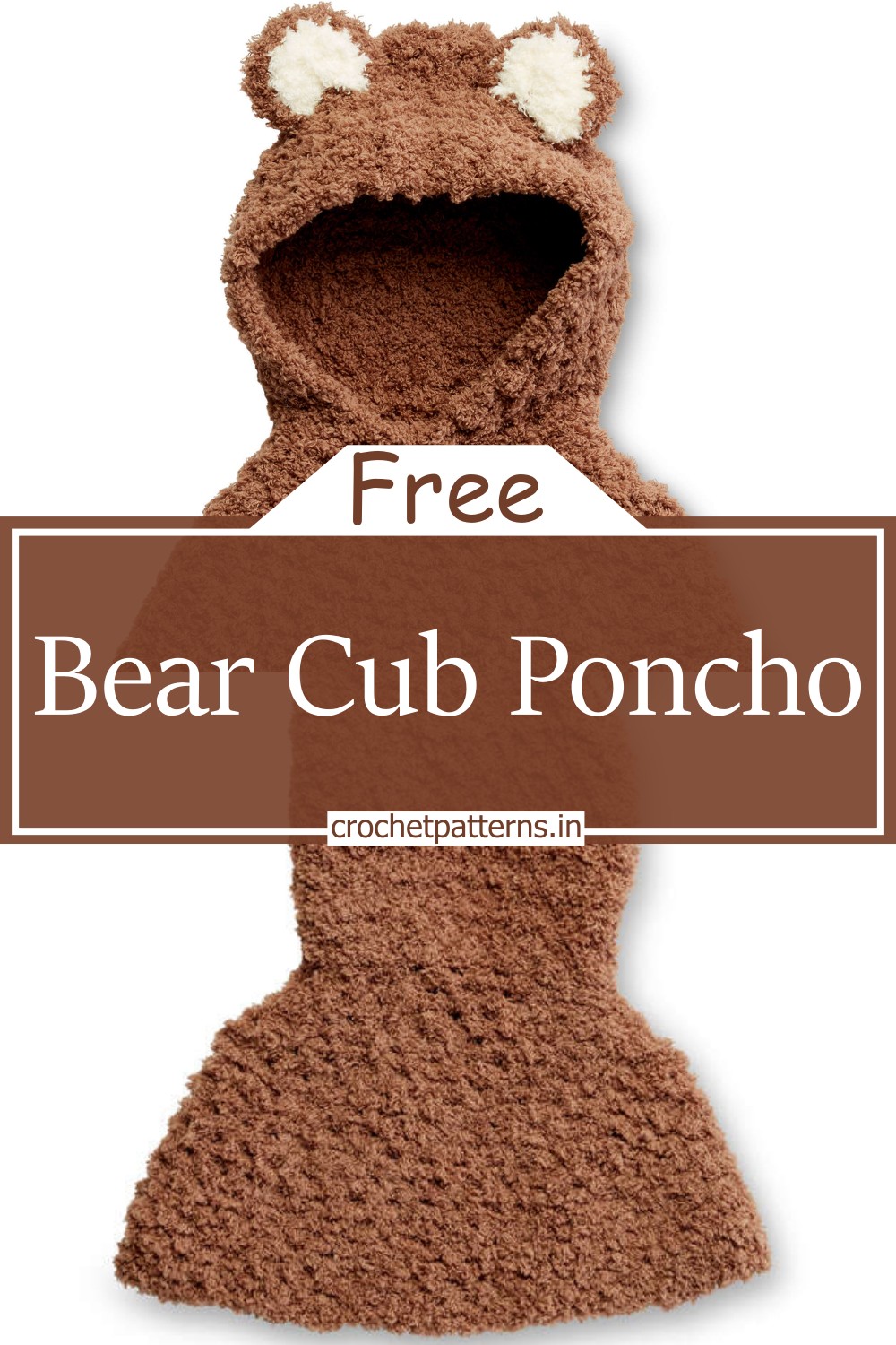 Bear Cub Poncho