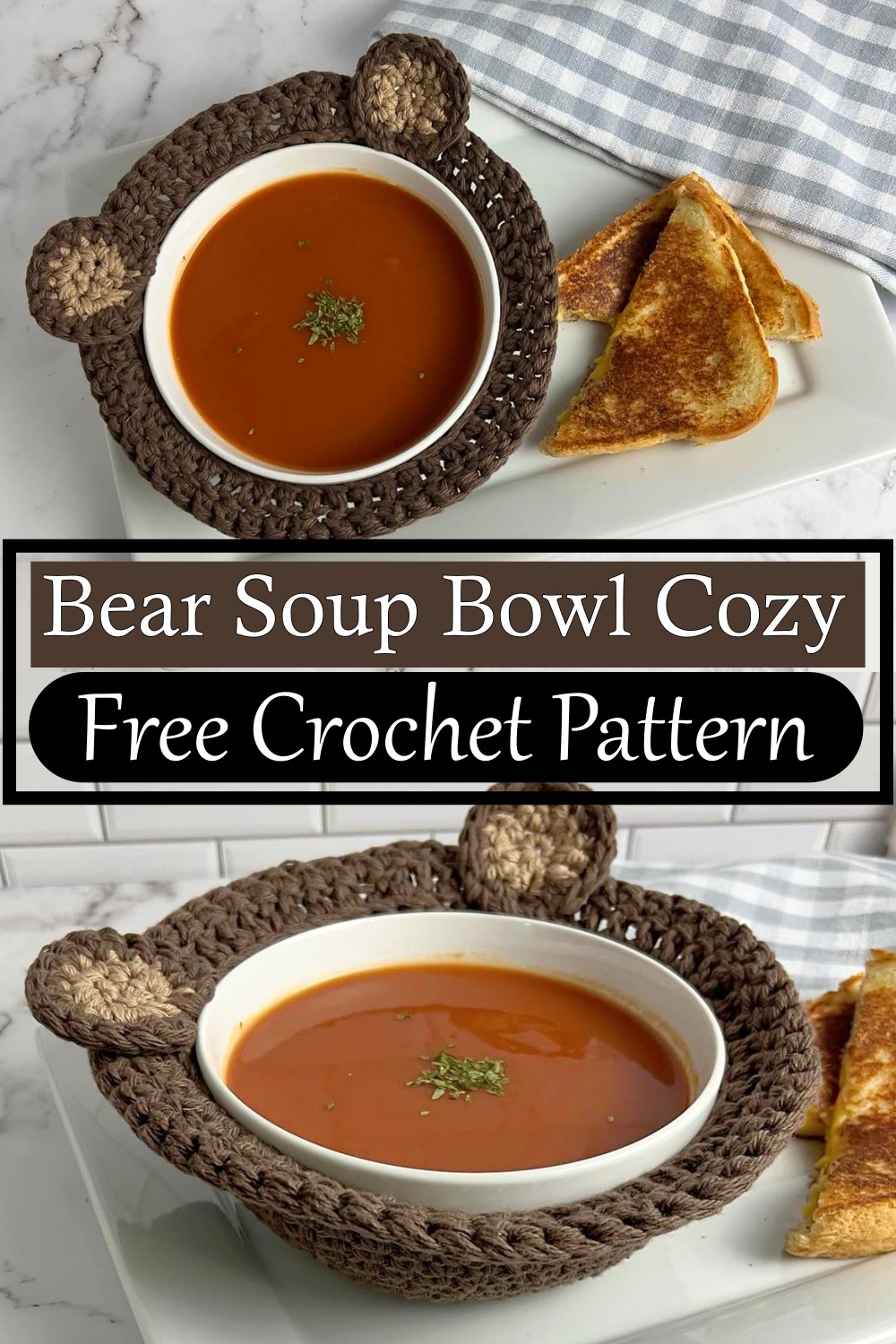 Bear Soup pot Cozy