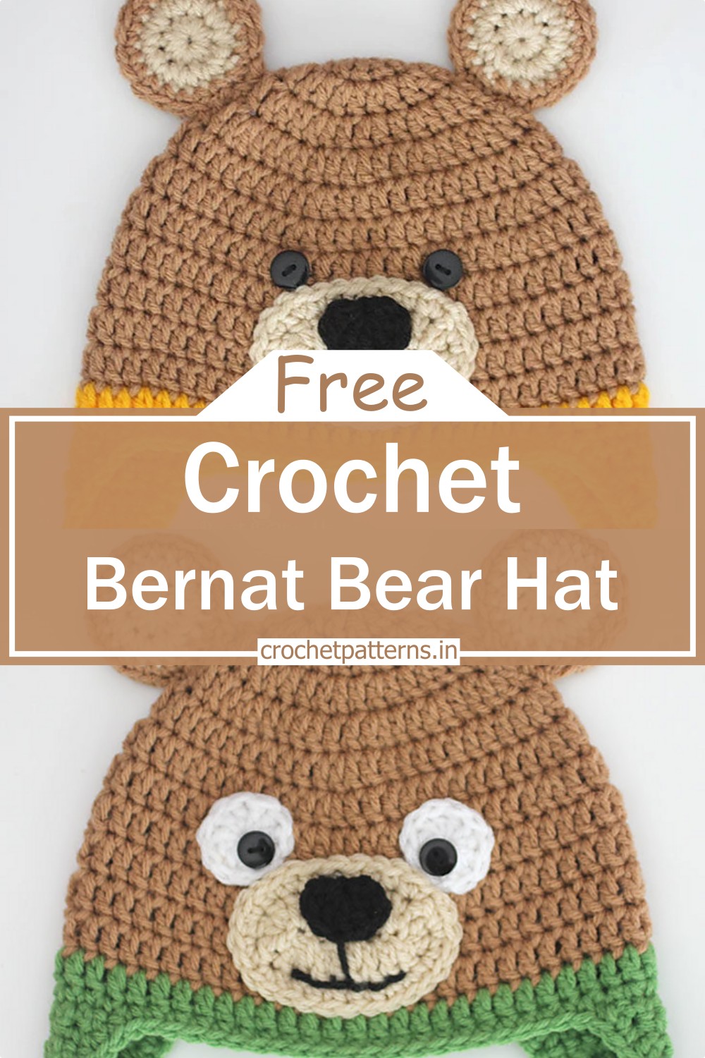 Bernat Bear Hat