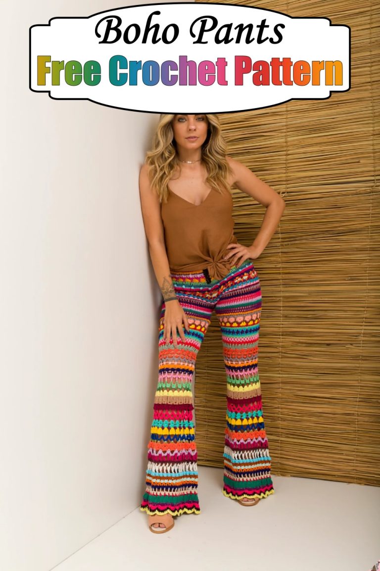 16 Adorable Free Crochet Pants Patterns