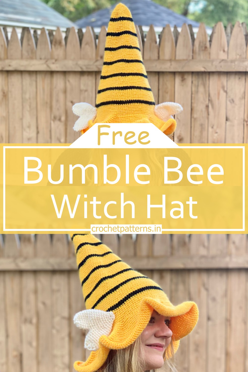 Bumble Bee Witch Hat