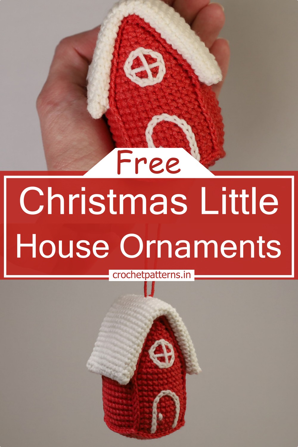 Christmas Little House Ornaments