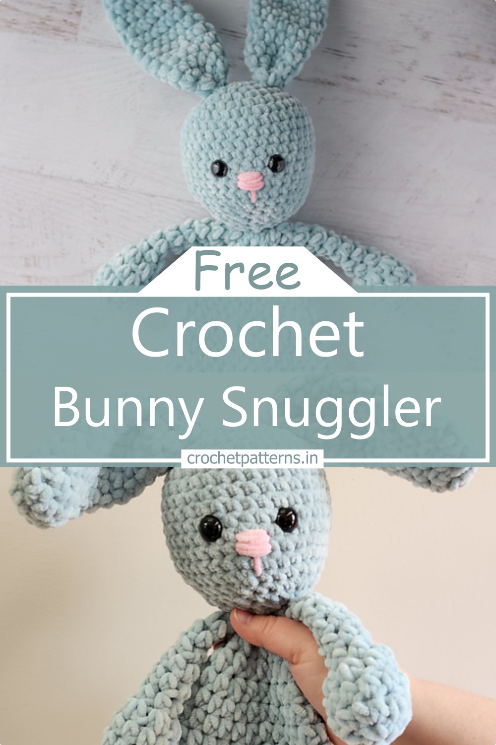Crochet Bunny Snuggler