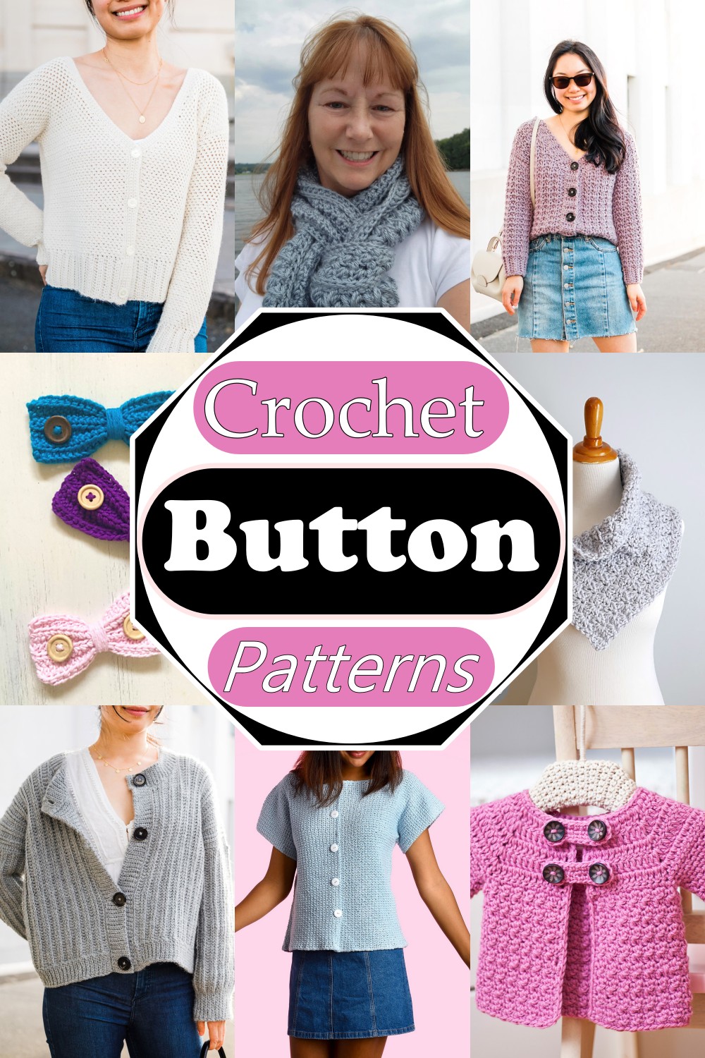 Crochet Button Patterns