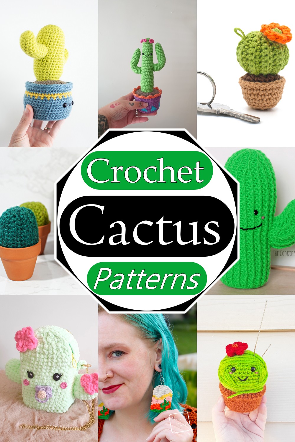 21 Free Crochet Cactus Patterns For A Dessert Garden At Home!