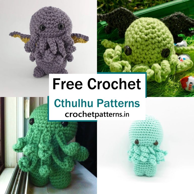 7 Crochet Cthulhu Patterns For Toys & Useful Items