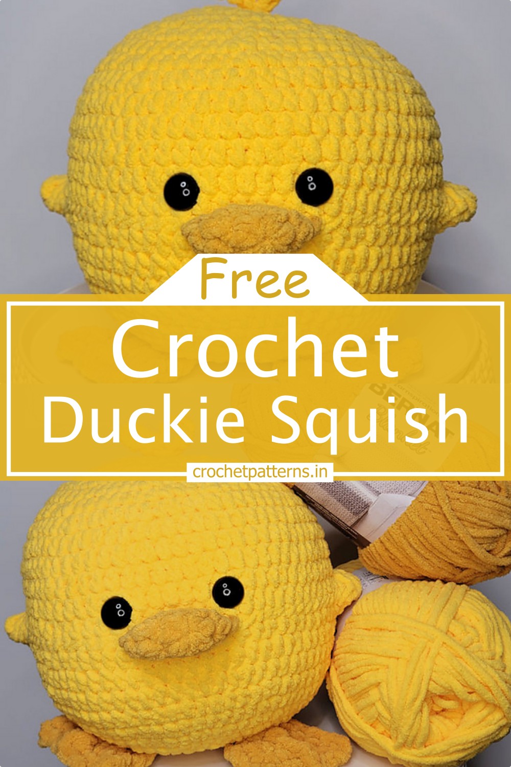Crochet Duckie Squish