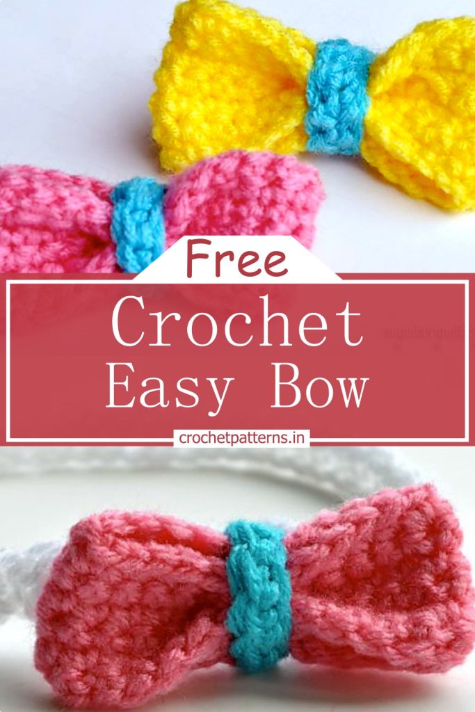 13 Free Crochet Hair Bow Patterns