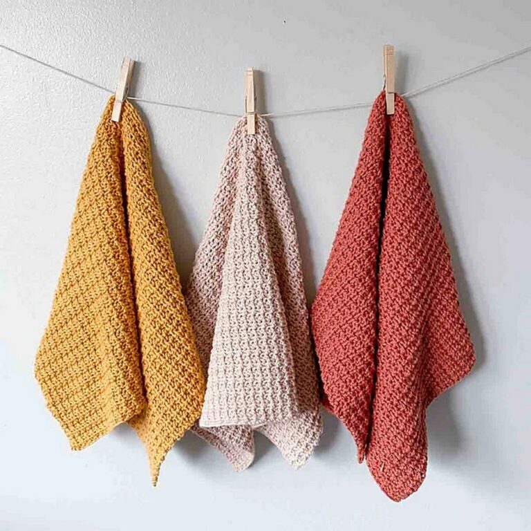 20 Free Crochet Hand Towel Patterns