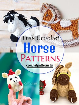 19 Crochet Horse Patterns For Plays, Cozies & Decors!