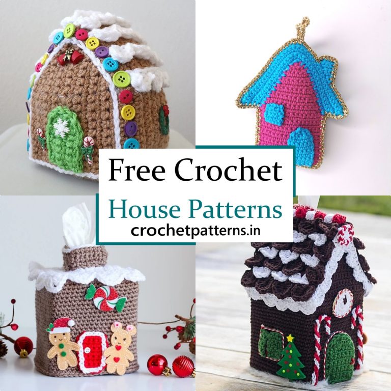 10 Easy Crochet House Patterns