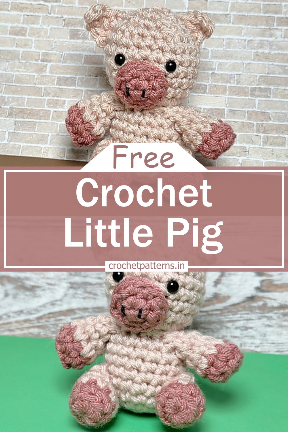 Crochet Little Pig