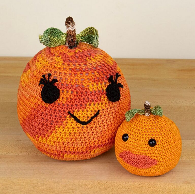 10 Free Crochet Orange Patterns