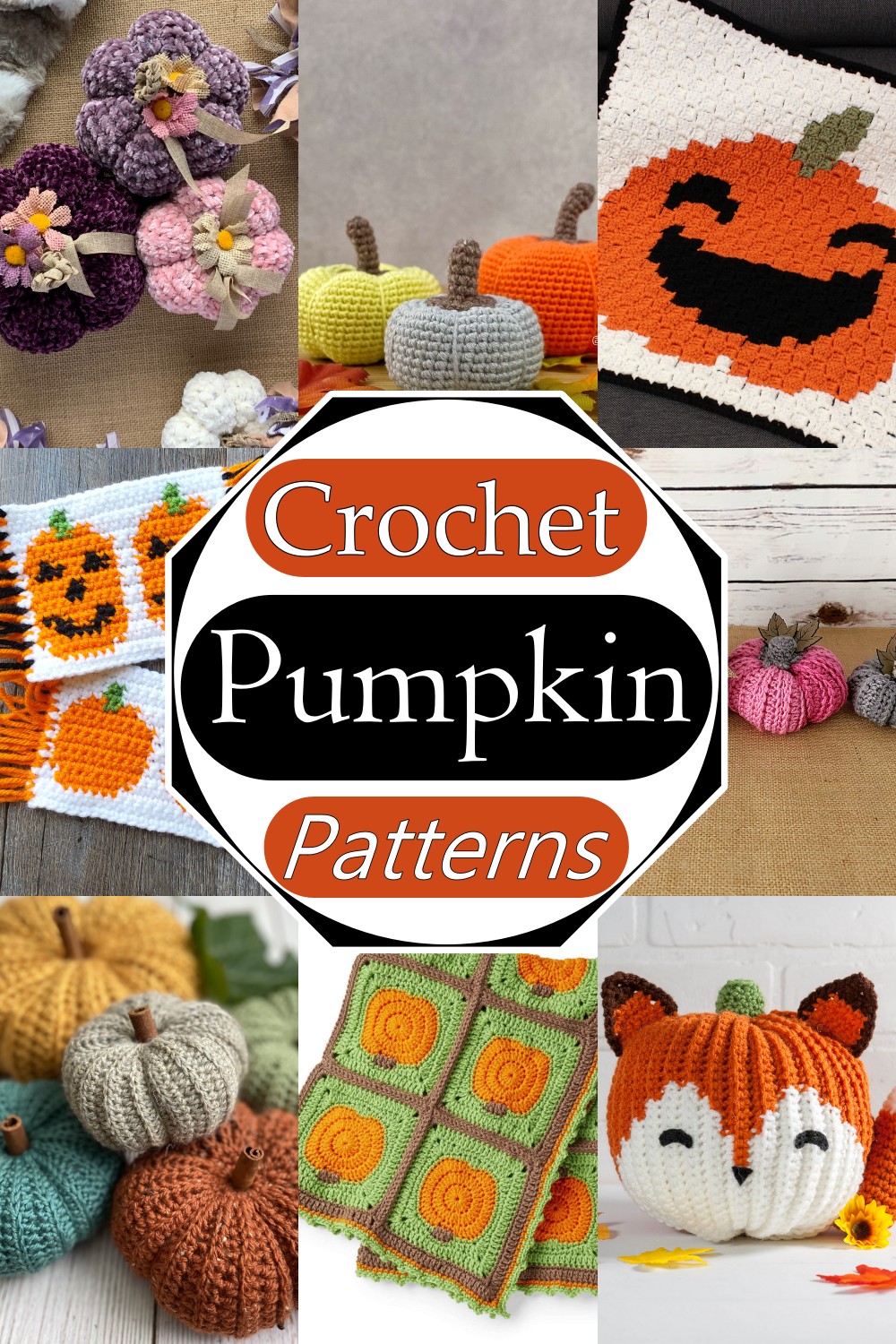 Crochet Pumpkin Patterns For Decor, Playing And Cozy Items