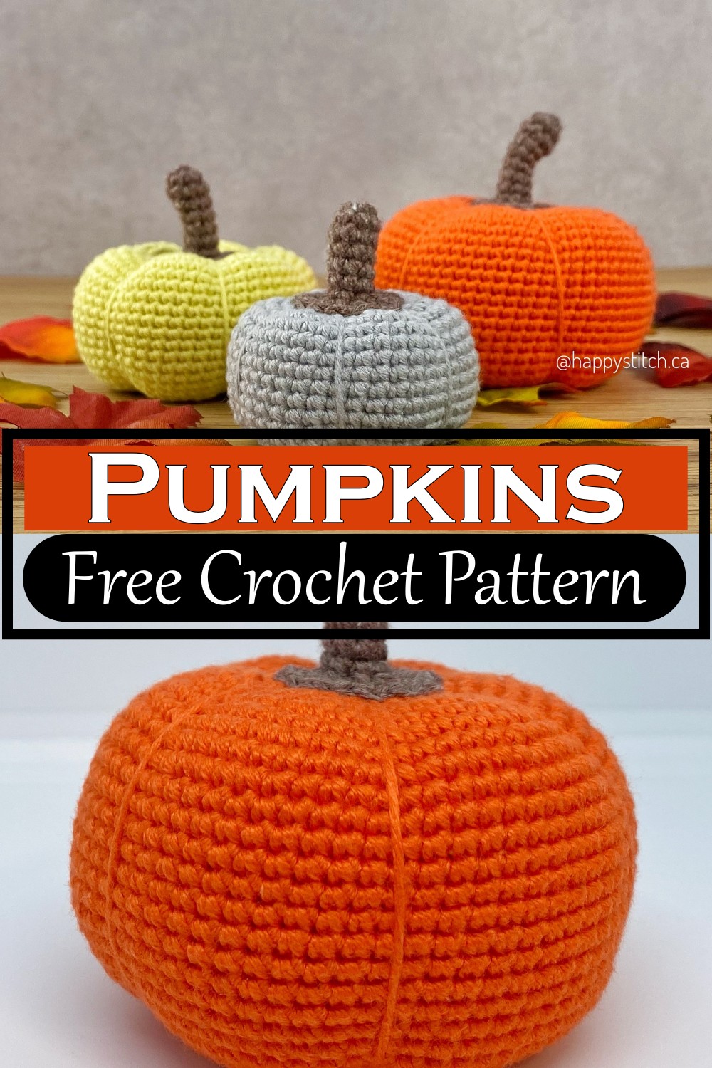 Amigurumi Pumpkins