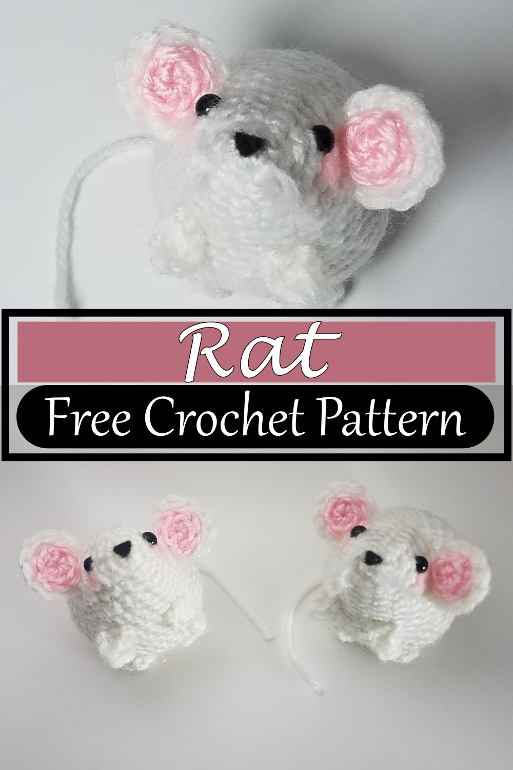 Crochet Rat