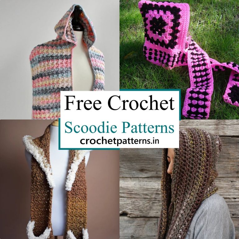 7 Crochet Scoodie Patterns For Beginners!