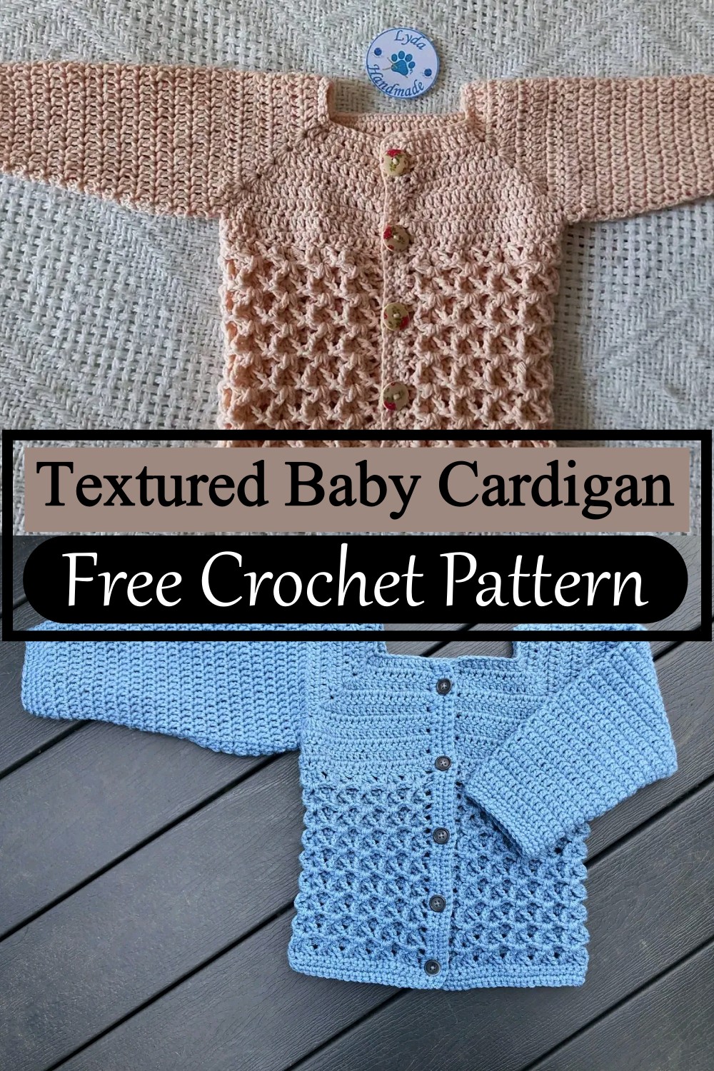 25 Free Crochet Baby Cardigan Patterns