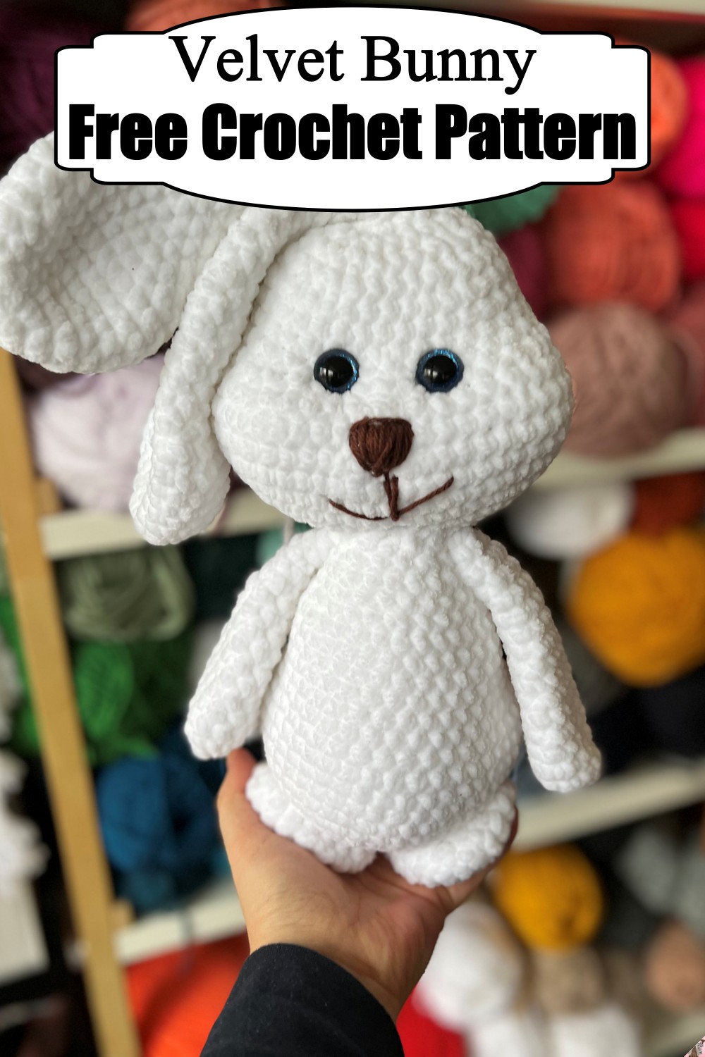 Crochet Velvet Bunny