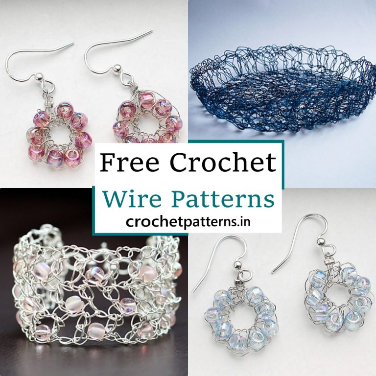 10 Crochet Wire Patterns For Women Jewelry