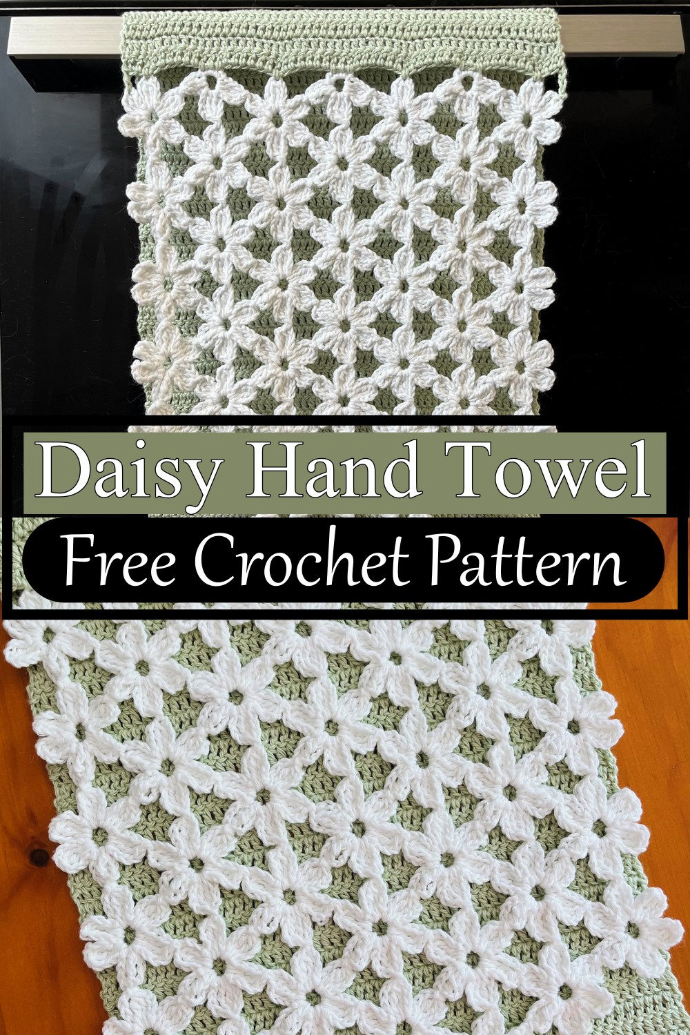 Daisy Hand Towel