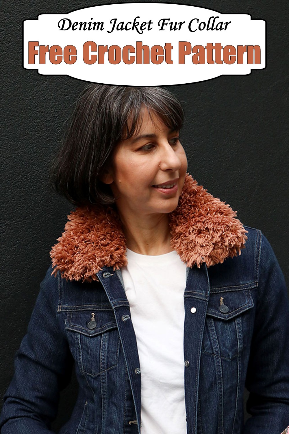 Denim Jacket Fur Collar