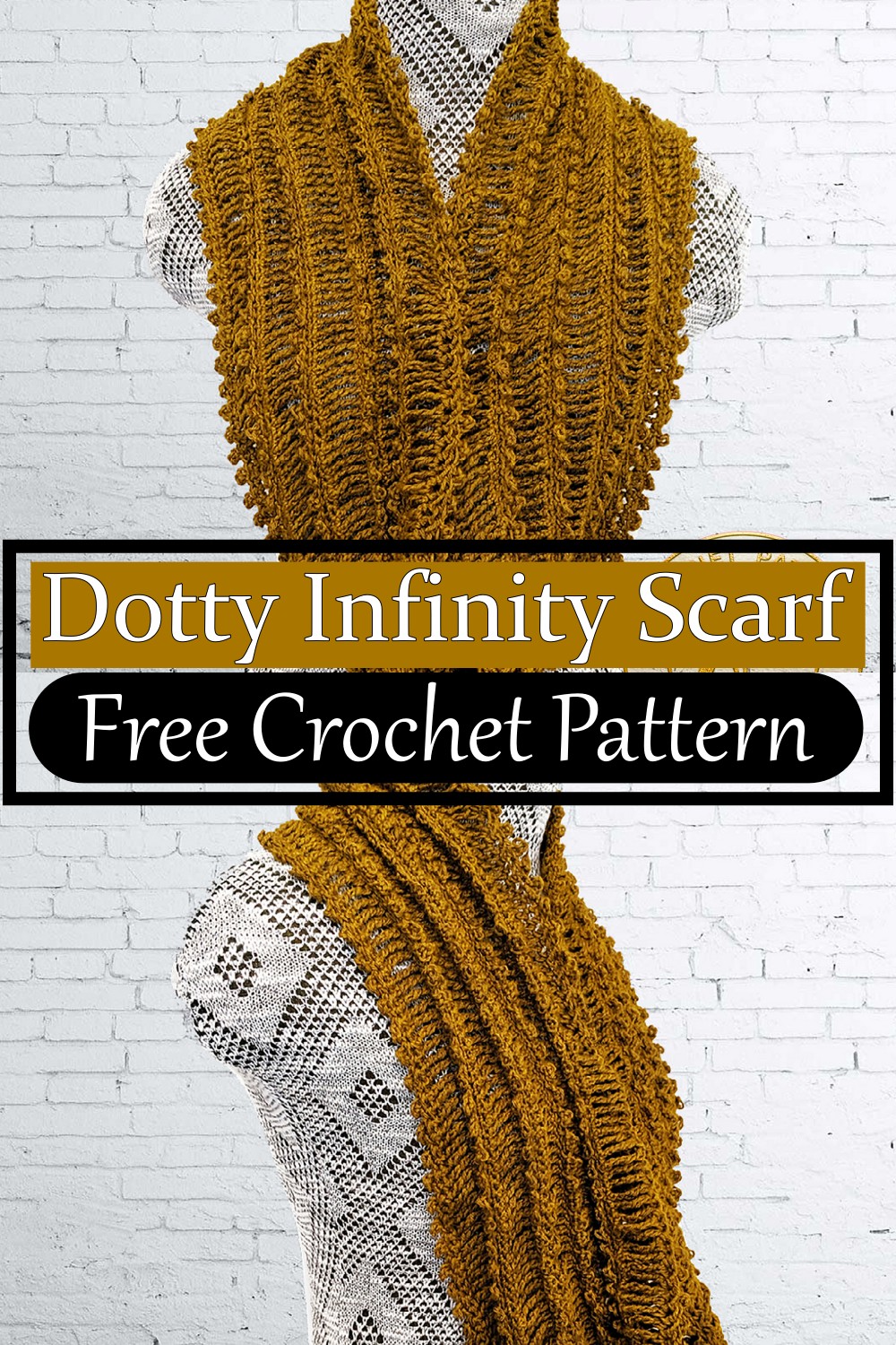 Dotty Infinity Scarf