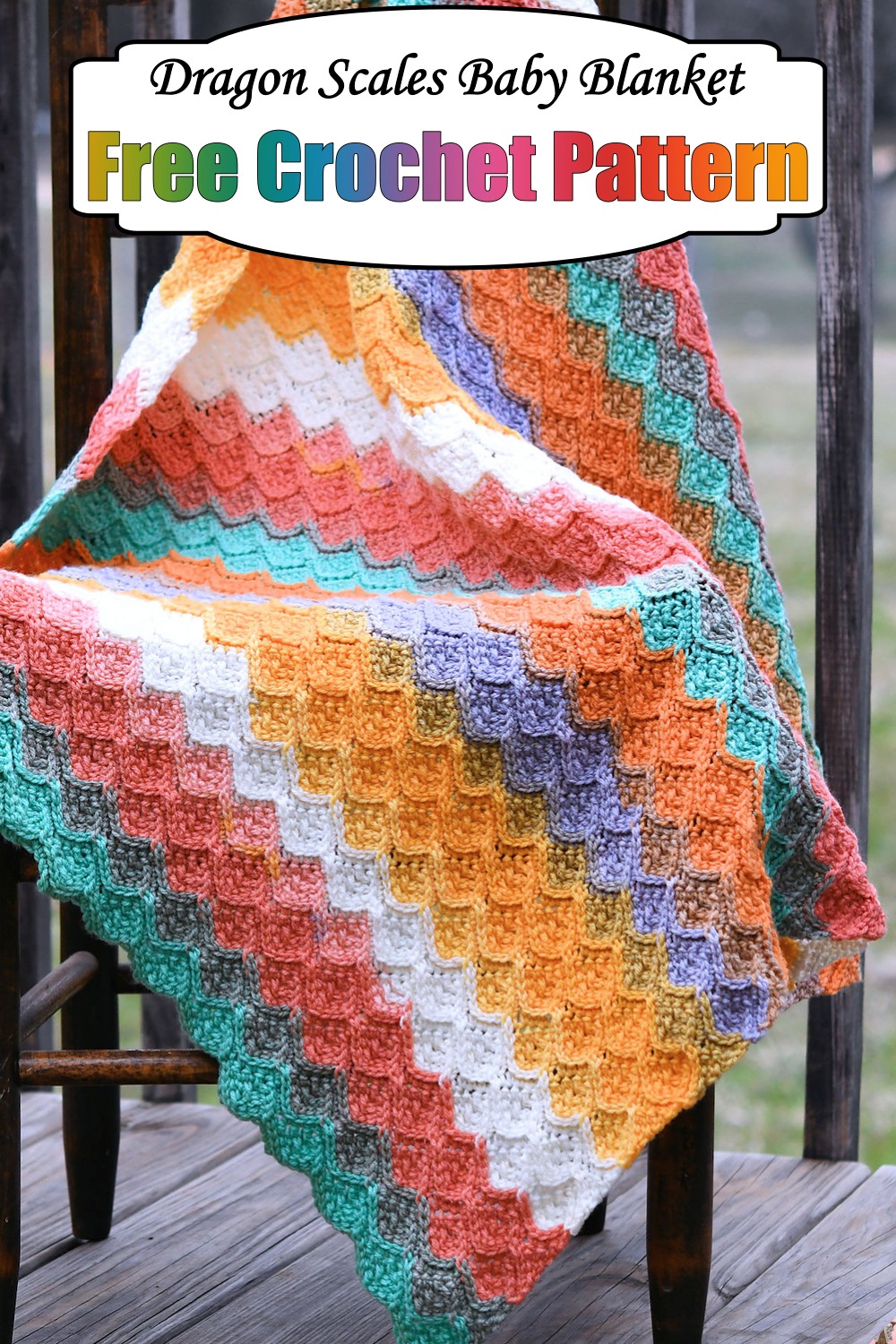 Dragon Scales Baby Blanket