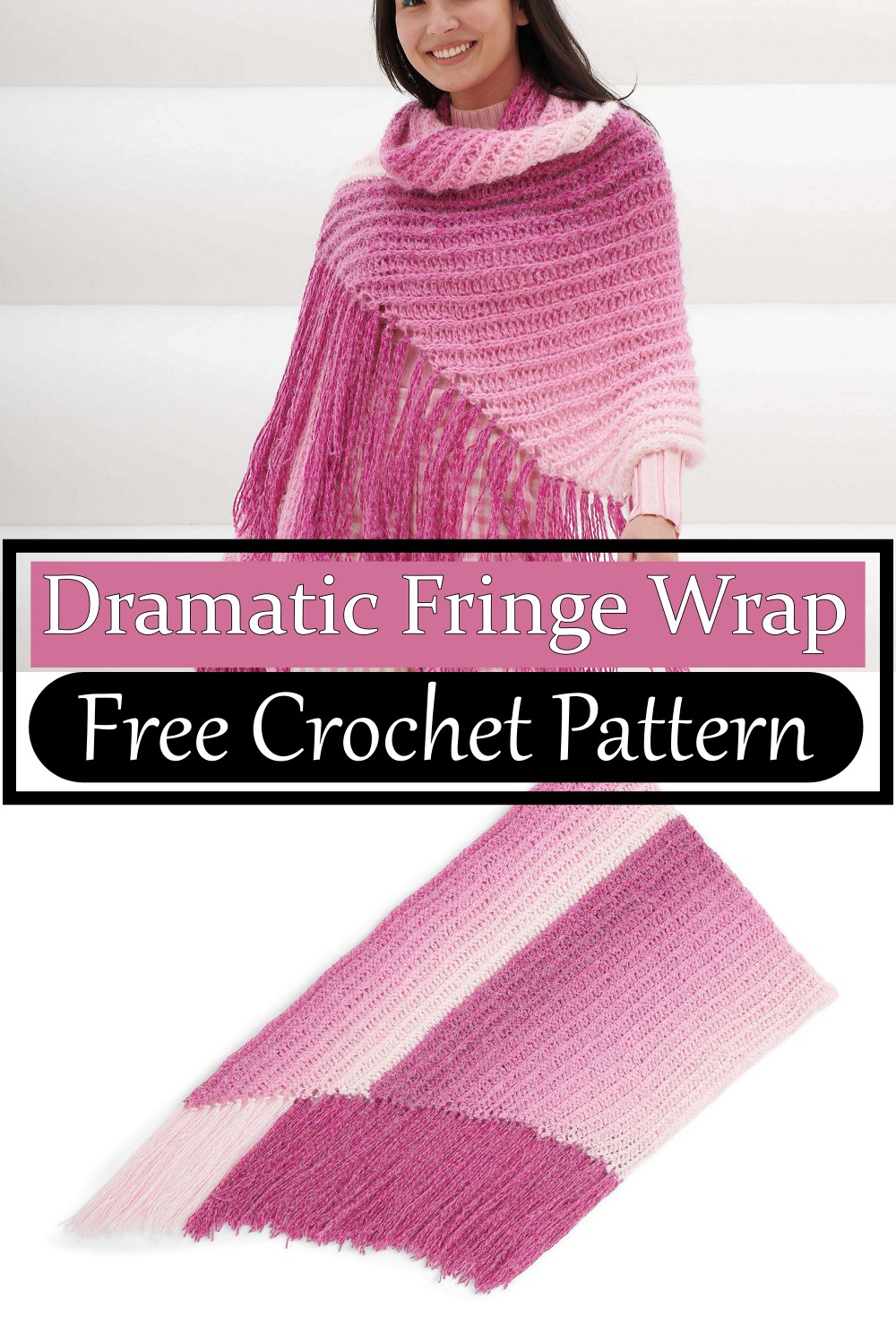 Dramatic Fringe Wrap