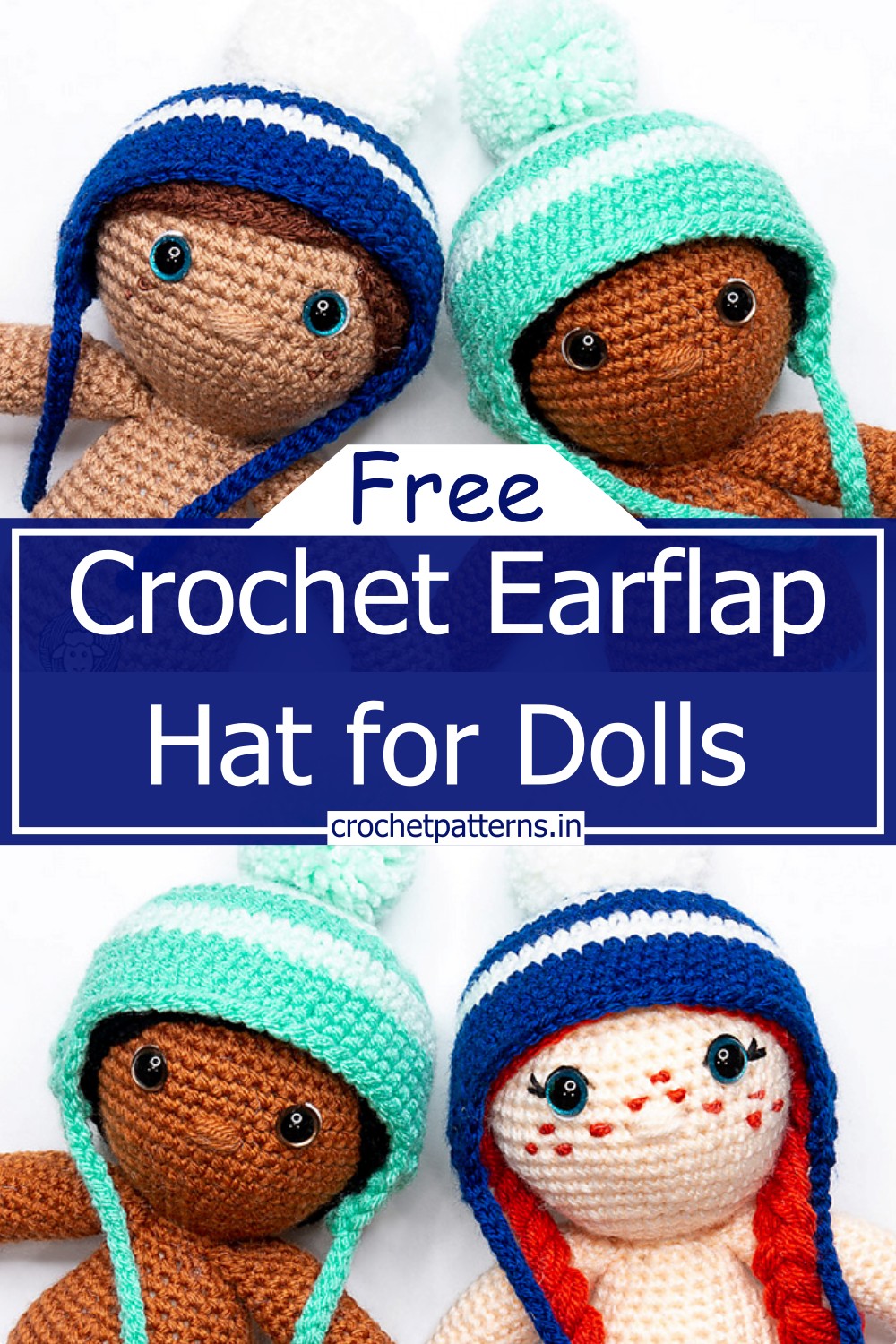 Earflap Hat for Dolls