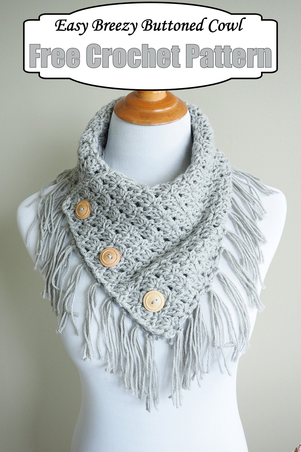 Easy Breezy Buttoned Cowl