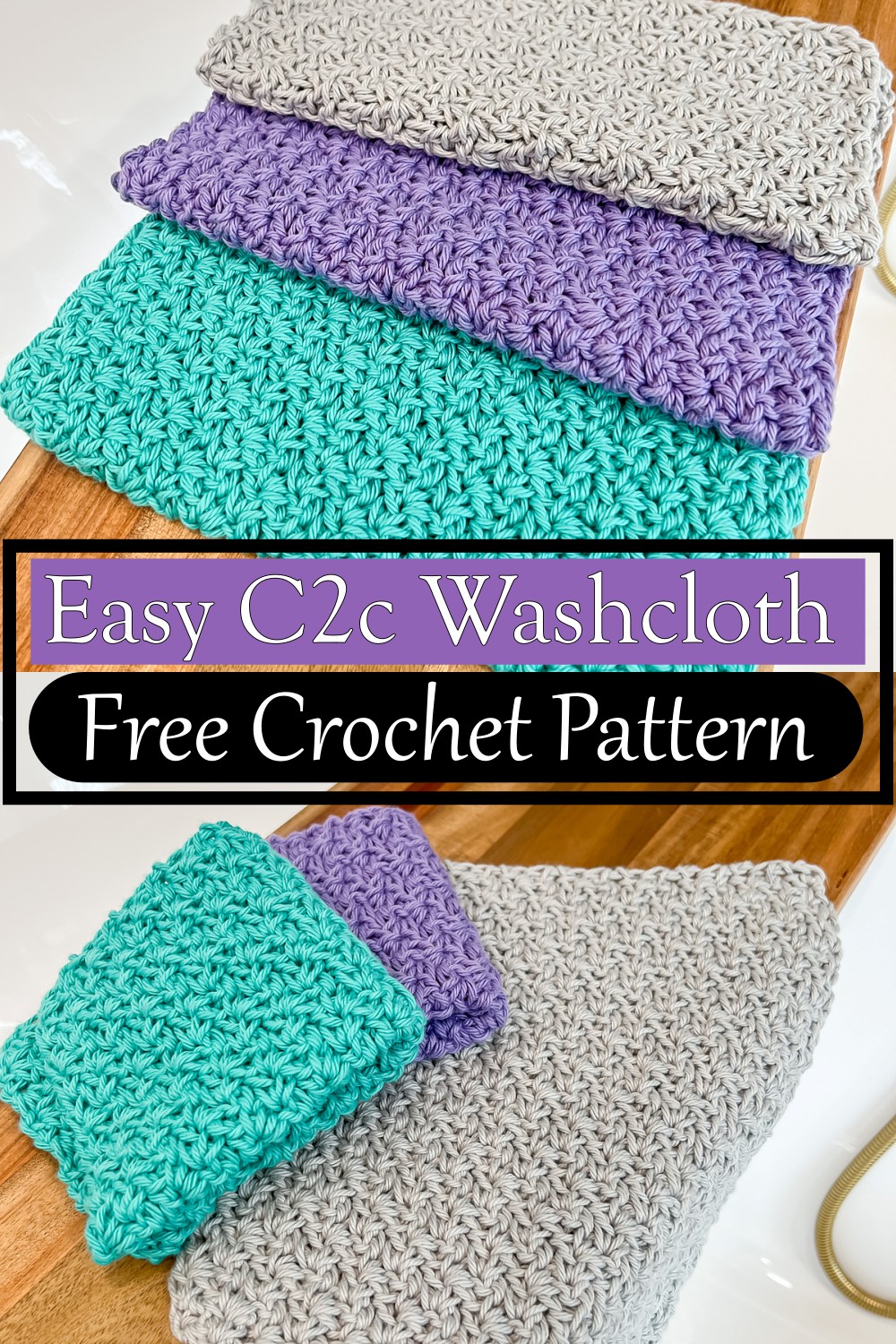 Easy C2c Washcloth