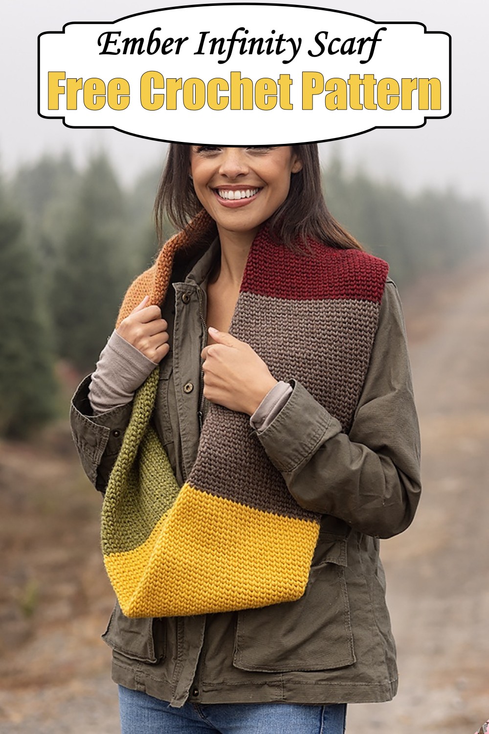 Ember Infinity Scarf