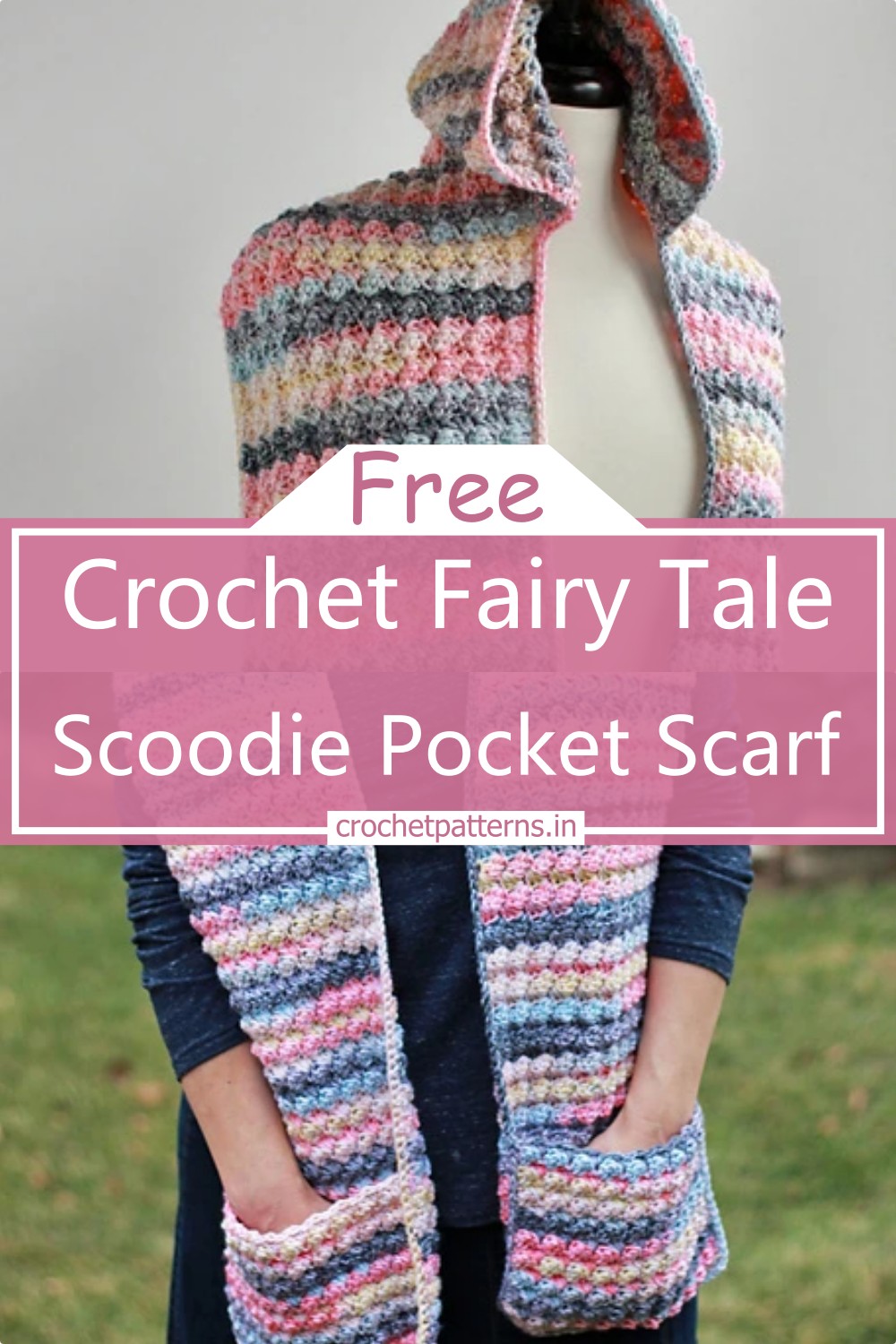 Fairy Tale Scoodie Pocket Scarf