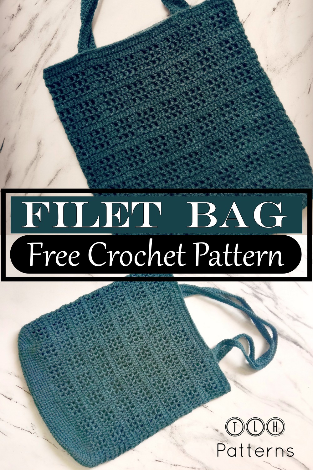 Filet Crochet Bag