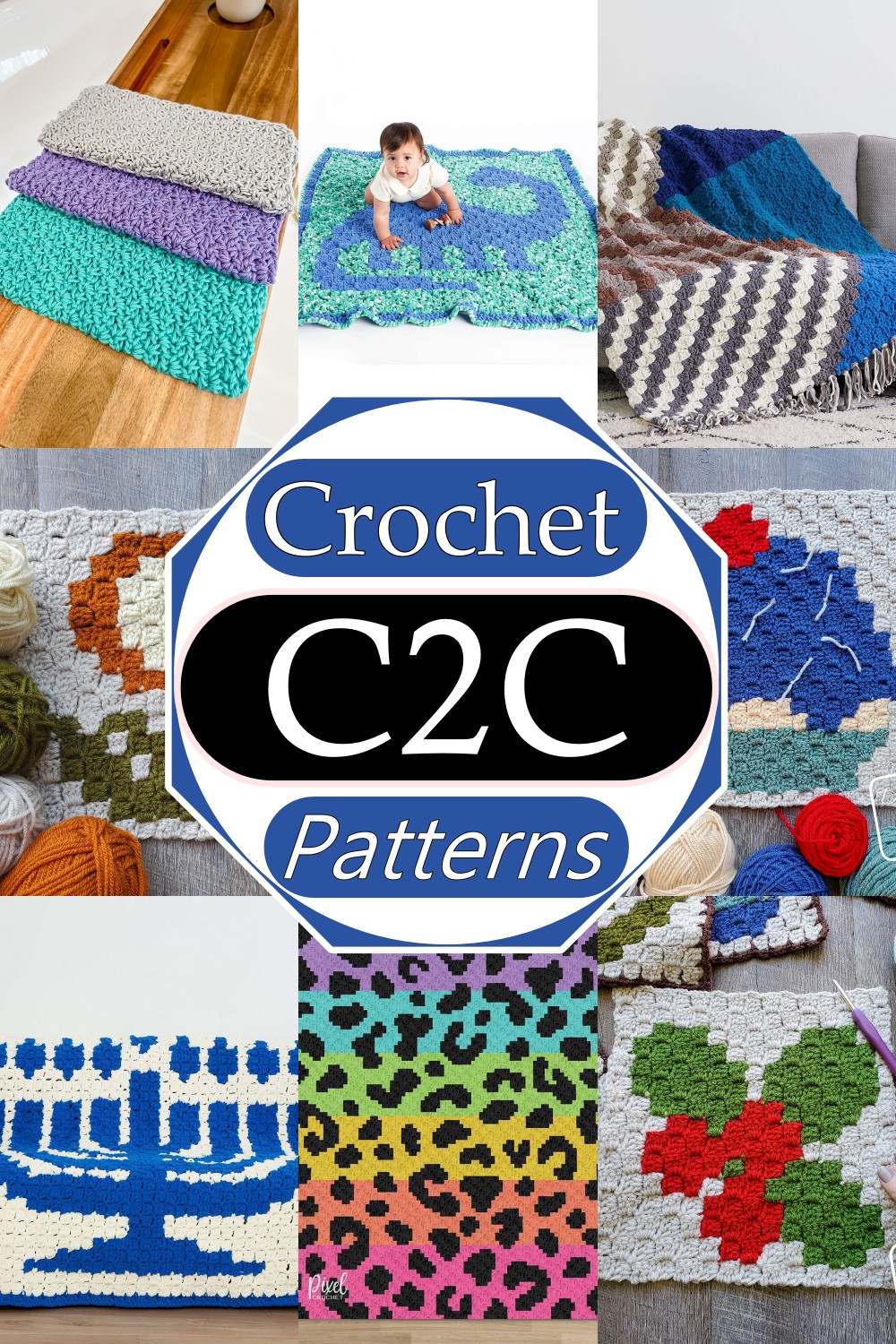 Free Crochet C2C Patterns 